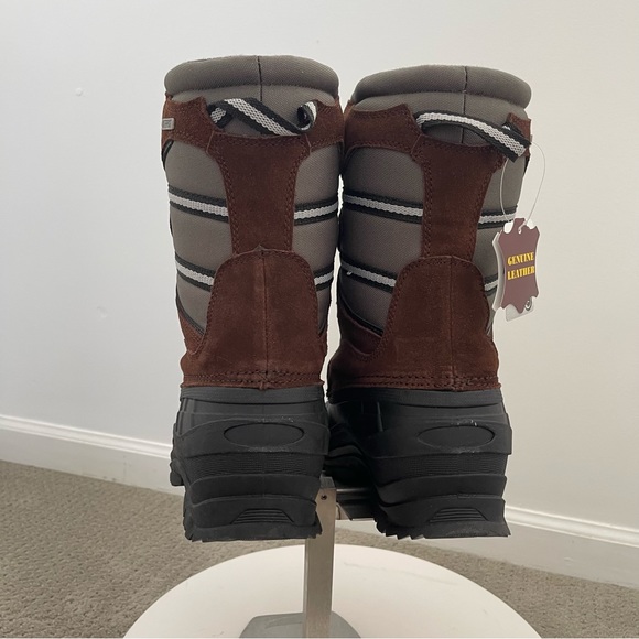 Waterproof Men’s Insulated Snow Winter 10 inch tall Boots NEW main image 9